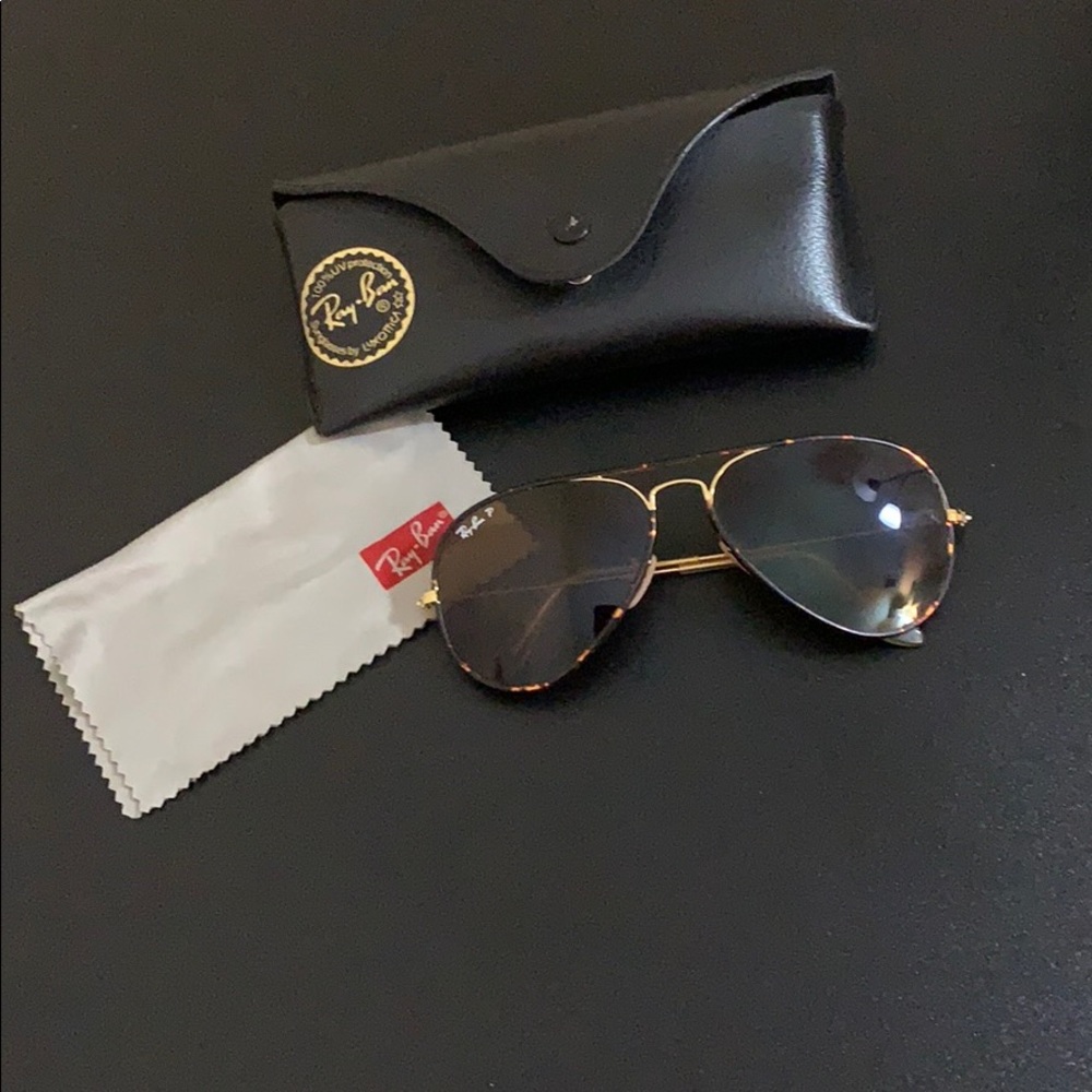 Polarized Tortoise Ray Ban Aviators